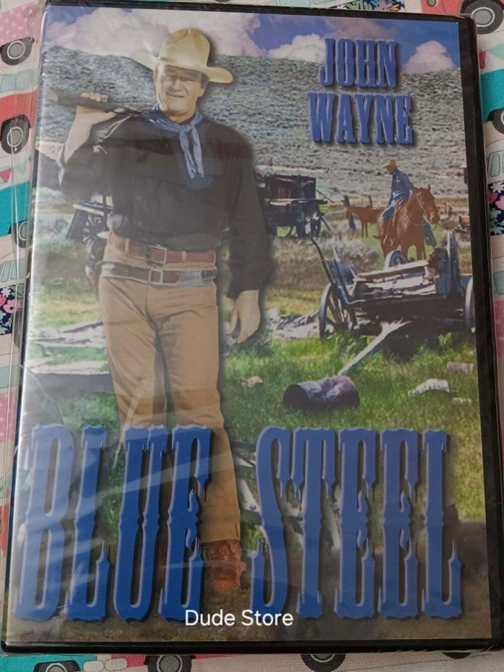 John Wayne "Blue Steel" - Early 1934 Black & White Movie - 56 Minutes - NEW DVD